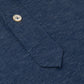Poloshirt "JFK" aus Baumwolle und Kaschmir - Handarbeit