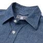 Kenneth Field x MJ: Work-Shirt "Authentic II" aus japanischem Baumwoll-Chambray - Japanese Item