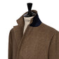 Kurzmantel "Winter Car Coat" aus Merino-Wolle von Fox Brother's - reine Handarbeit