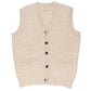 MJ Exklusiv: Strickweste "Gullan Waistcoat" aus reiner Geelong Lambswool - 3 Ply