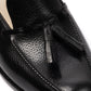 Special Edition x MJ: Loafer "Split Tassel" aus genarbtem Kalbsleder - reine Handarbeit