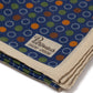 Bandana "Palline e Cerchi" aus Wolle & Seide - Handrolliert