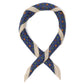 Bandana "Palline e Cerchi" aus Wolle & Seide - Handrolliert