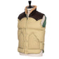 Rocky Mountain Featherbed x MJ: Daunenweste "Christy Vest" mit Lammfellkragen