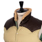 Rocky Mountain Featherbed x MJ: Daunenweste "Christy Vest" mit Lammfellkragen