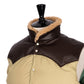 Rocky Mountain Featherbed x MJ: Daunenweste "Christy Vest" mit Lammfellkragen