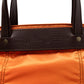 Tasche "Tote Briefcase" aus Felisi-Nylon und Sattelleder - Handarbeit