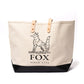 Fox Brothers x MJ: Tasche "Canvas Tote" aus Baumwoll-Canvas