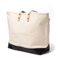 Fox Brothers x MJ: Tasche "Canvas Tote" aus Baumwoll-Canvas