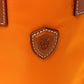 Flaschen-Tasche "Grand Cru" aus Felisi-Nylon und Sattelleder - Handarbeit