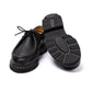 Black Derby "Michael" made of waxed calf leather