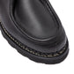 Black Derby "Michael" made of waxed calf leather