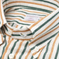 Gestreiftes Hemd "Contadino Sartoriale" aus Baumwolle und Leinen - Handarbeit