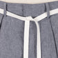 Bermuda "Alain S" aus japanischem Chevron-Leinenmix