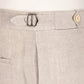 Hose "Lo Stile di Totò" aus reinem Leinen - Handarbeit