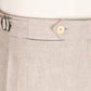 Hose "Lo Stile di Totò" aus reinem Leinen - Handarbeit