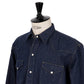 Oversized Westernshirt "Abiquiu" aus japanischem Selvedge Logger-Denim