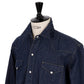 Oversized Westernshirt "Abiquiu" aus japanischem Selvedge Logger-Denim