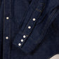 Oversized Westernshirt "Abiquiu" aus japanischem Selvedge Logger-Denim