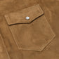 Shangri La Heritage x MJ: Leder-Shirt "Gonzo Western" aus Lammleder - Handarbeit