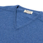 Pullover "Leven Vee" aus reiner Geelong-Lambswool - 2 Ply