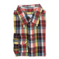 Button-Down Hemd "Japanese Madras" aus reiner Baumwolle
