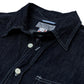 Kenneth Field x MJ: Hemd "Cigar-Shirt" aus japanischem Baumwoll-Denim - Japanese Item