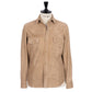 Lederjacke "Overshirt Lusso" aus feinstem Ziegenleder - Handarbeit