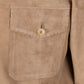 Lederjacke "Overshirt Lusso" aus feinstem Ziegenleder - Handarbeit