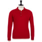 Strickpolo "Oxton Sportshirt" aus feinem schottischen 1 Ply-Kaschmir