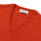 Pullover "Oxton Vee" aus feinem schottischen 1 Ply-Kaschmir