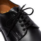 Schuhe "Officer Gibson" aus schwarzem Patent-Leder - Handarbeit