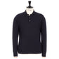 Strickpolo "Oxton Sportshirt" aus feinem schottischen 1 Ply-Kaschmir