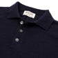 Strickpolo "Oxton Sportshirt" aus feinem schottischen 1 Ply-Kaschmir