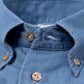 Sporthemd aus leichtem "Vintage Prewashed" Baumwoll-Denim - Linea Passion