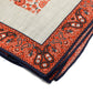 Pocket Square "Fiori Sparsi" made of Cotton, Silk and Linen - Hand-rolled