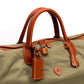 Taschen-Koffer "Soft Traveller" aus Felisi-Nylon und Sattelleder - Handarbeit
