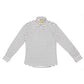 Poloshirt "Mastroianni" aus feinem Leinen-Jersey - Handarbeit