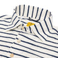 Poloshirt "Mastroianni" aus feinem Leinen-Jersey - Handarbeit