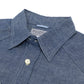 Western-Shirt "Short-Sleeve Barn" aus japanischem Baumwoll-Chambray - Japanese Item