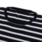 Rundhals-Pullover "Cornwall Stripe" aus reiner Baumwolle