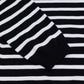 Rundhals-Pullover "Cornwall Stripe" aus reiner Baumwolle