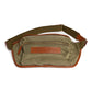 Tasche "Combi-Bag" aus Felisi-Nylon und Sattelleder - Handarbeit