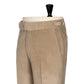 Trousers "Velluto Lusso" made of Cotton and Wool—entirely handmade