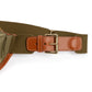 Tasche "Combi-Bag" aus Felisi-Nylon und Sattelleder - Handarbeit