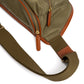 Tasche "Combi-Bag" aus Felisi-Nylon und Sattelleder - Handarbeit
