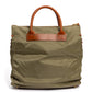 Tasche "Messenger" aus Felisi-Nylon und Sattelleder