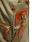 Tasche "Messenger" aus Felisi-Nylon und Sattelleder