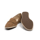 Baudoin & Lange x MJ: Banus-Loafer "Espadrille Luxe" aus Kalbsvelours - Handmade