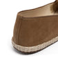 Baudoin & Lange x MJ: Banus-Loafer "Espadrille Luxe" aus Kalbsvelours - Handmade